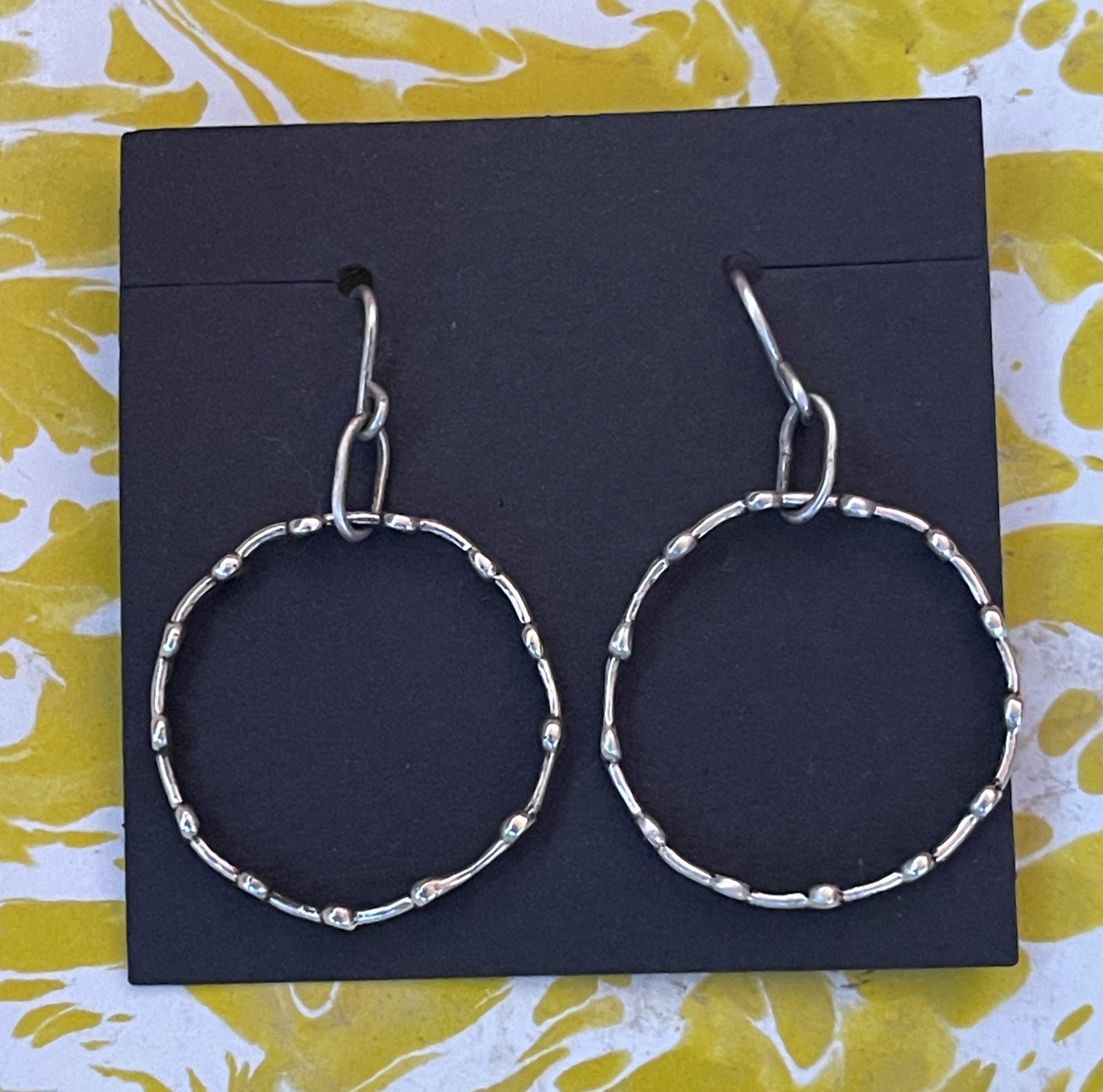 Sterling Silver handmade hoops
