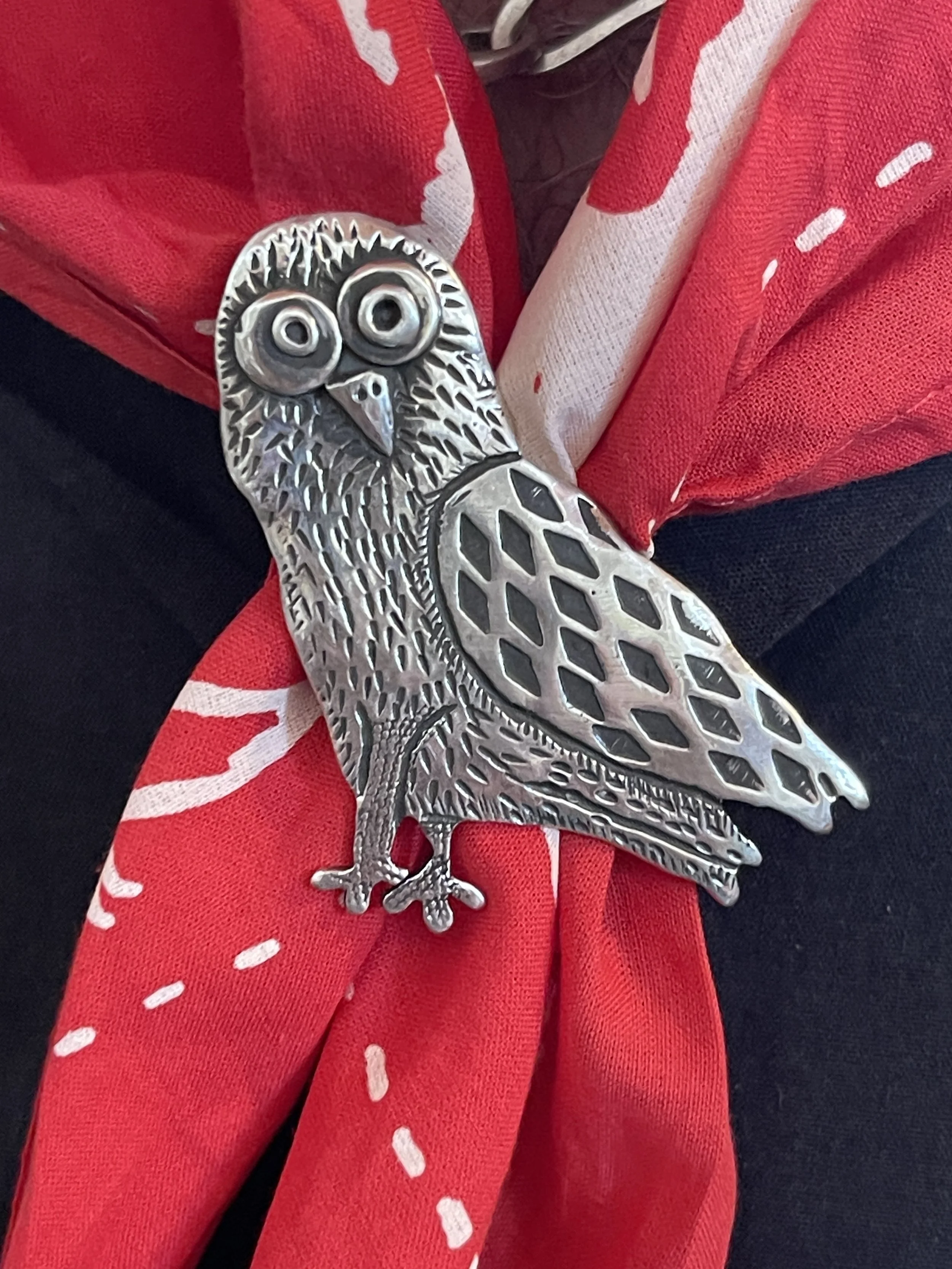 Owl Scarf Slide