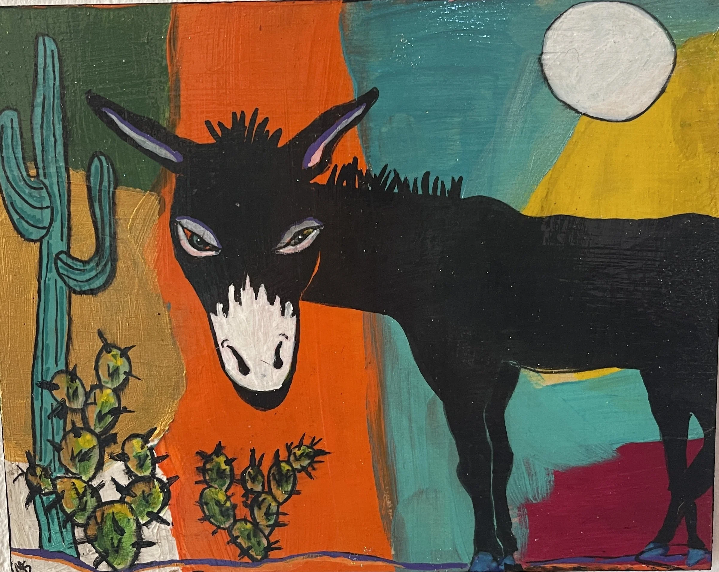 Mule in the Sun