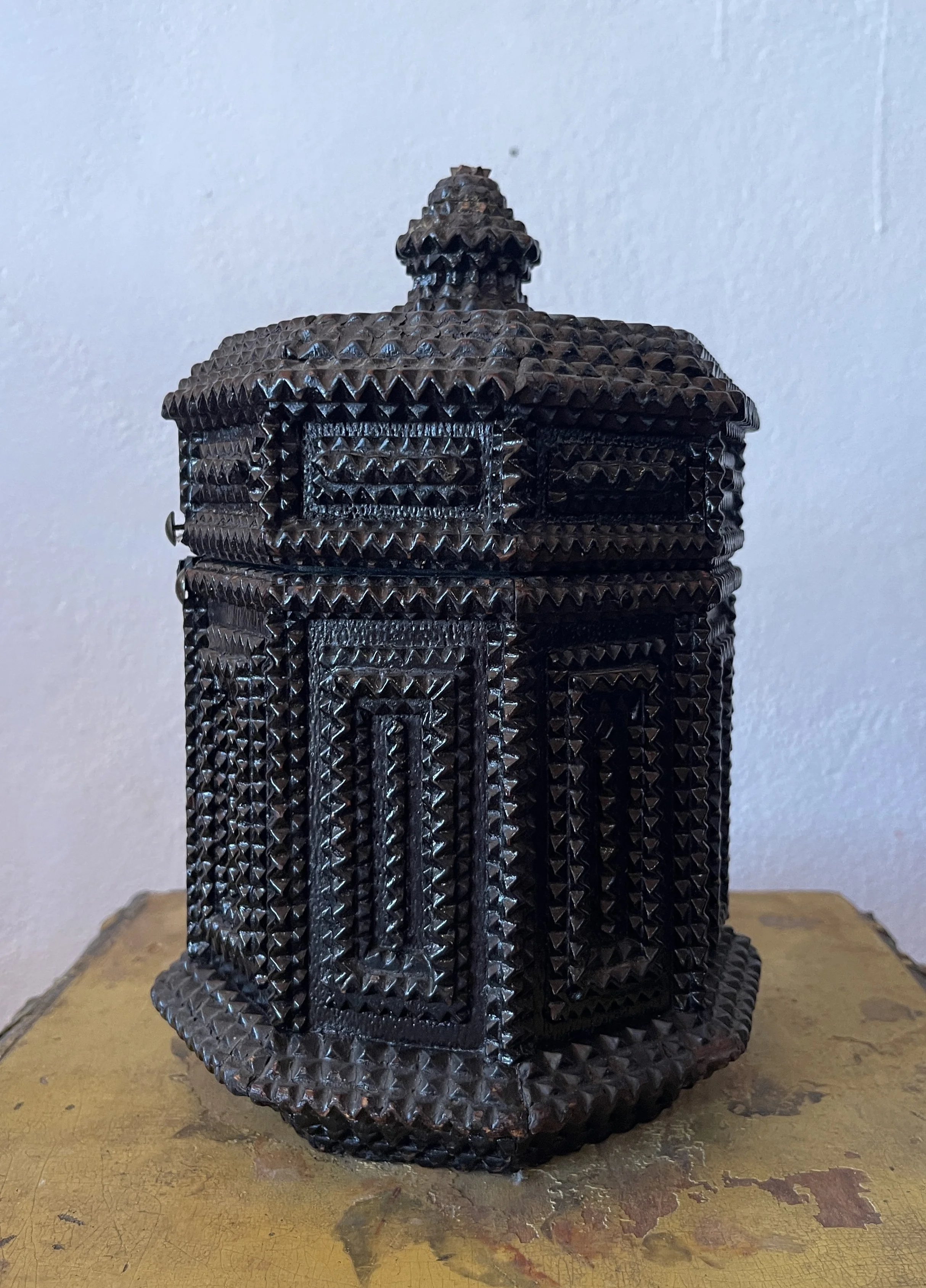 Tramp Art Humidor