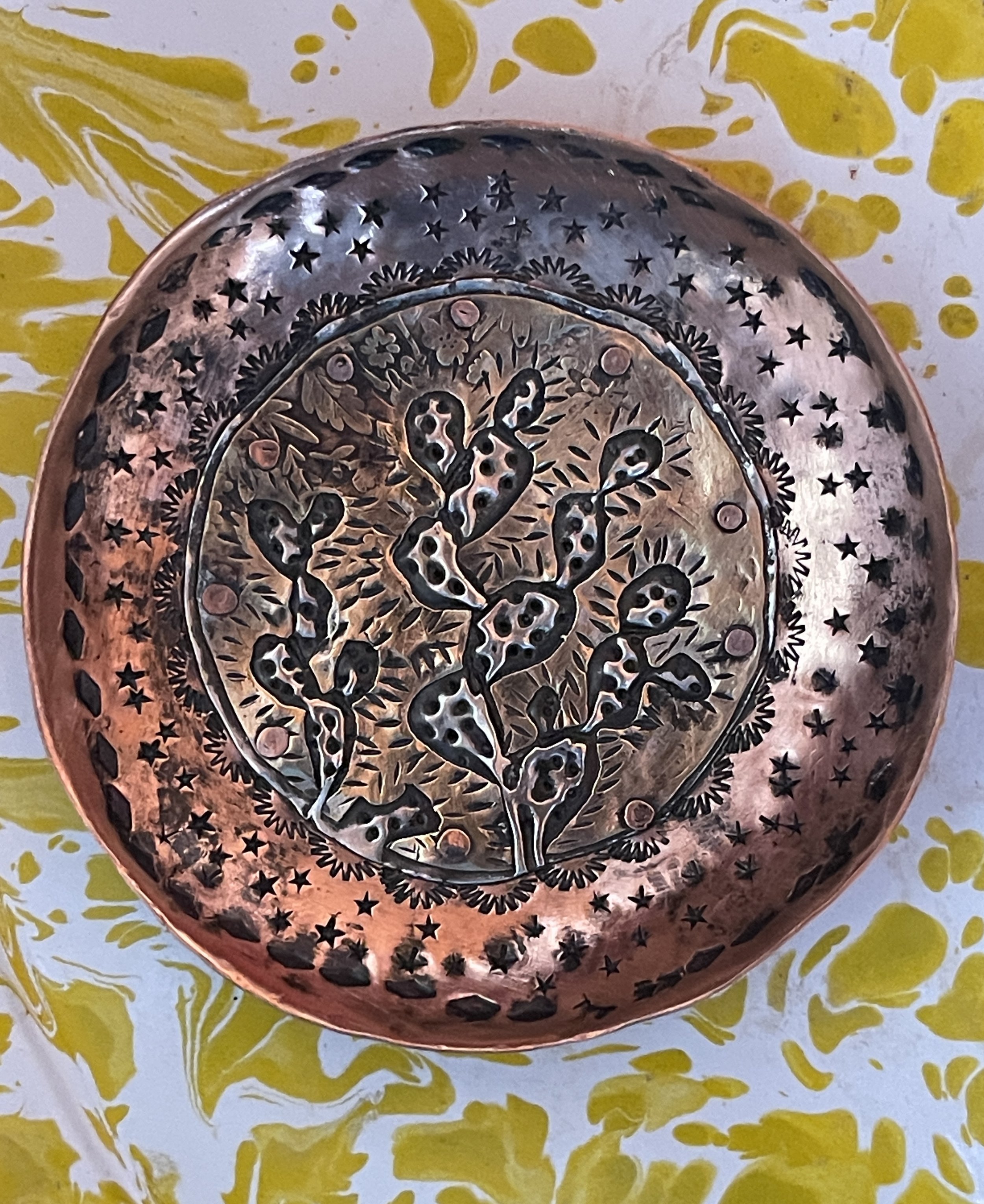 Copper Cactus Tray - 3