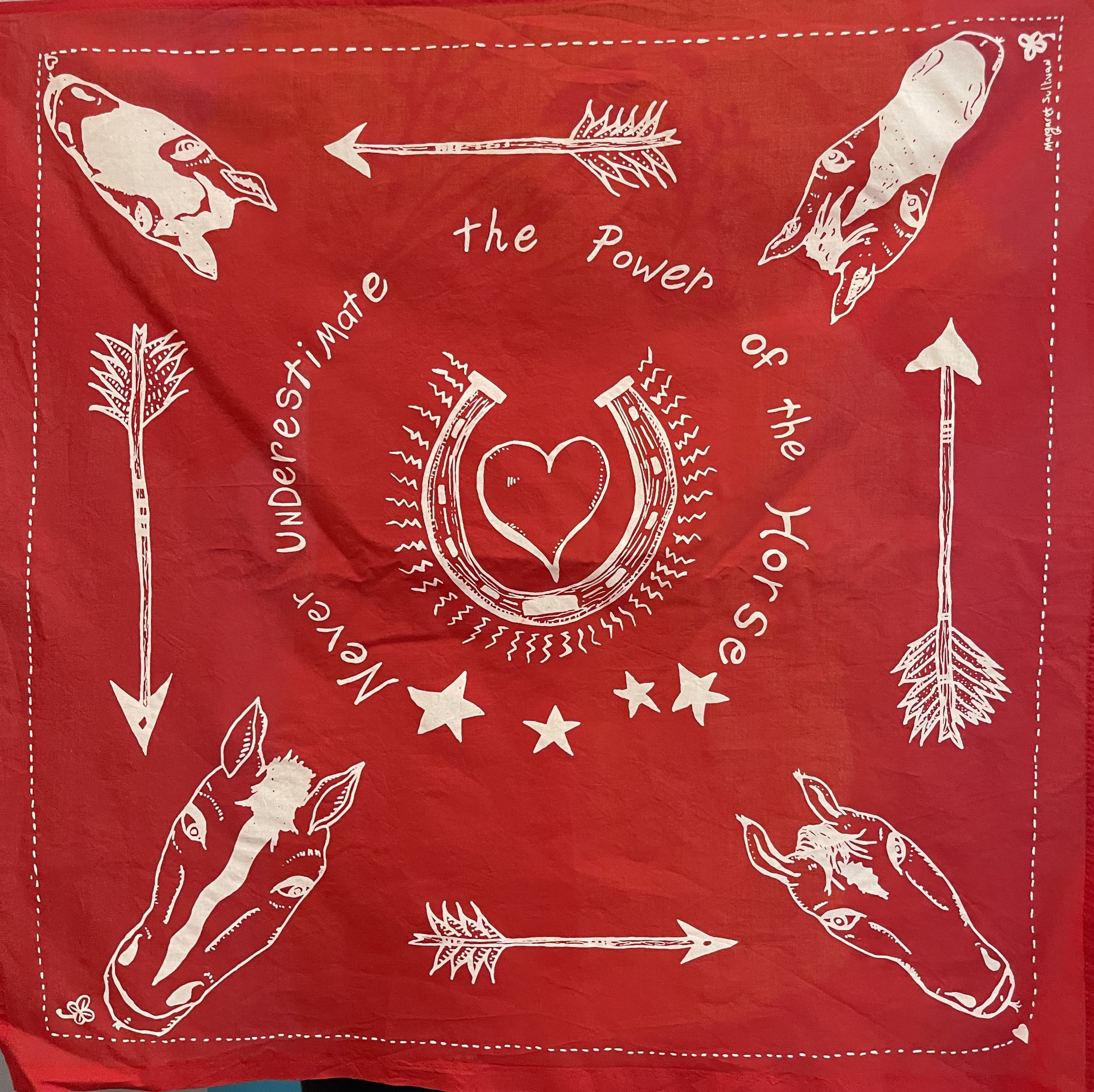Bandana designed by Margaret Sullivan