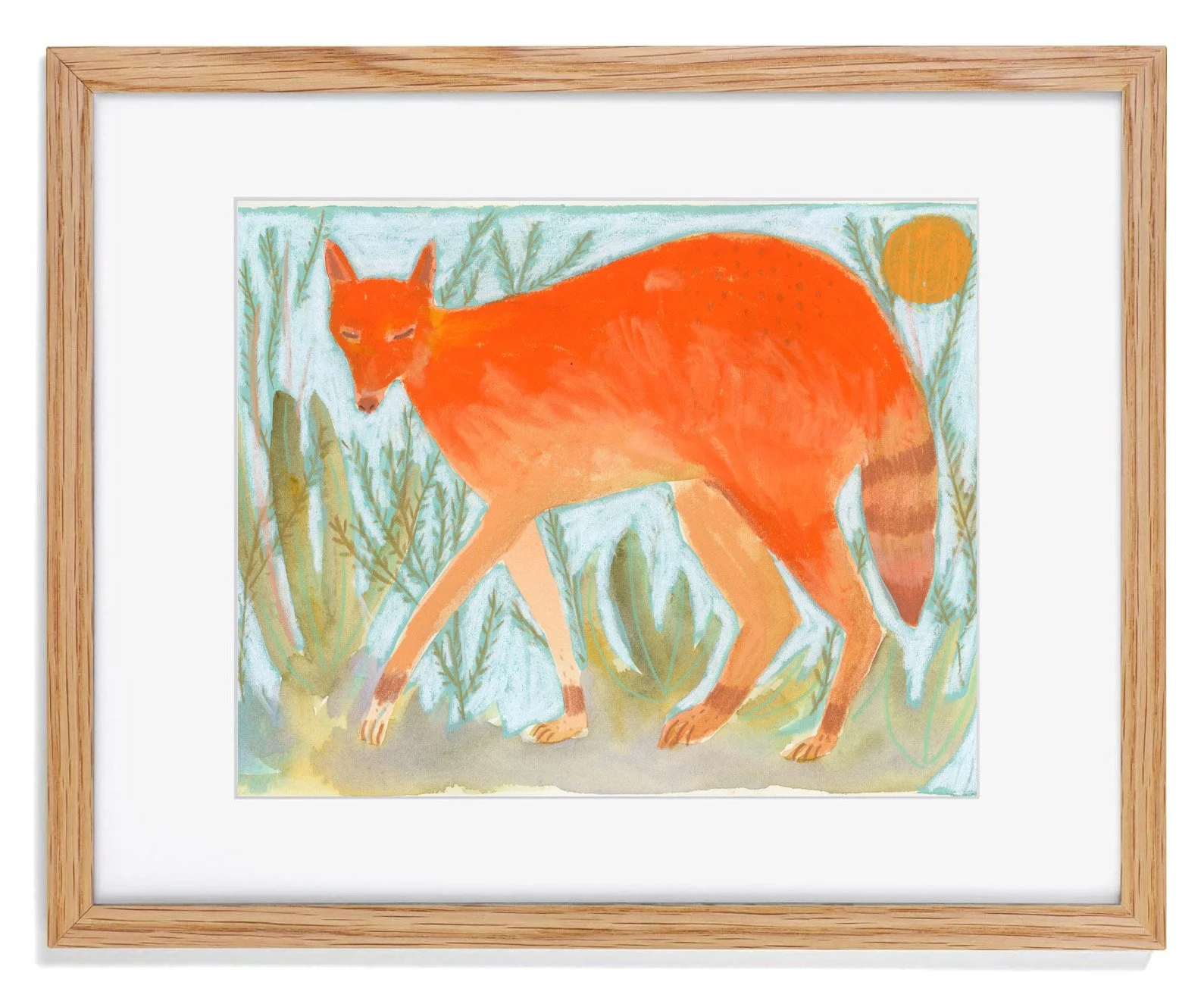 Quiet Fox-framed.jpg