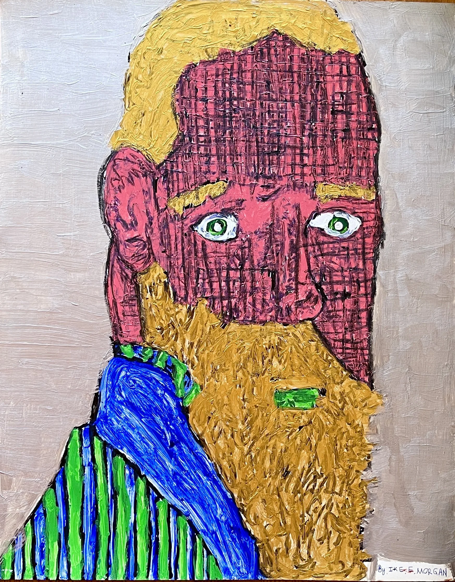 Bearded Presidental Portrait