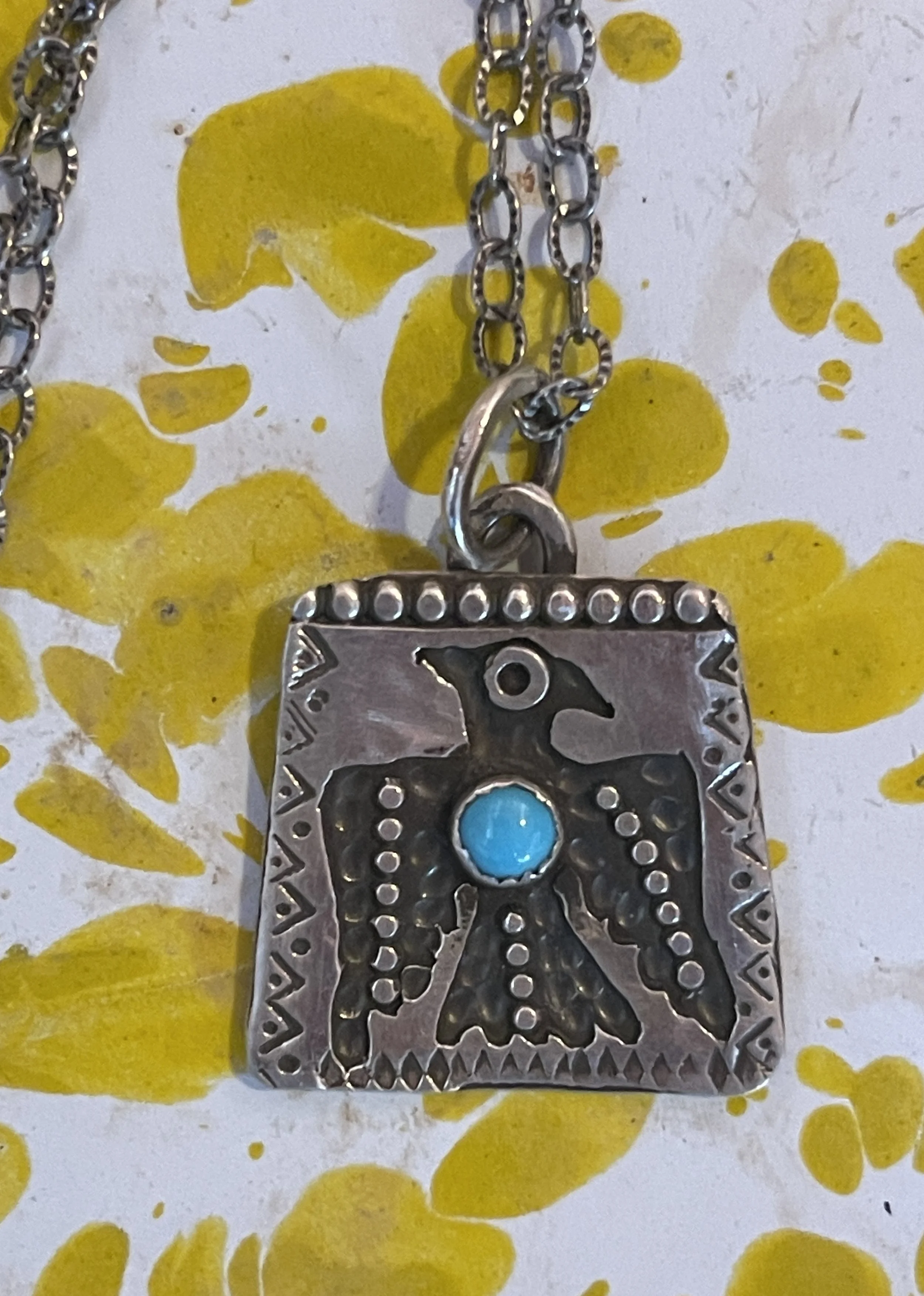 Thunderbird Charm necklace