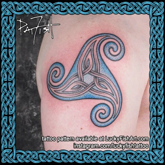Chosen Family Knotwork Celtic Tattoo Design