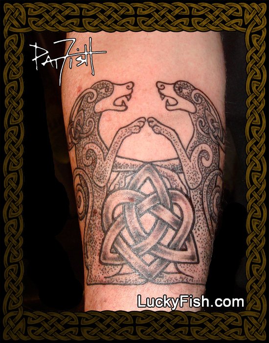 Celtic Forearm Sleeve Tattoos – LuckyFishArt