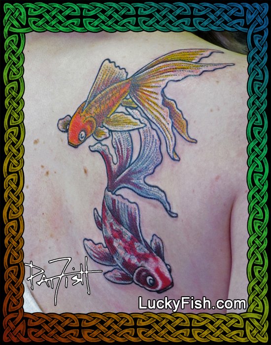 Goldfish tattoo  meaning photos sketches and examples