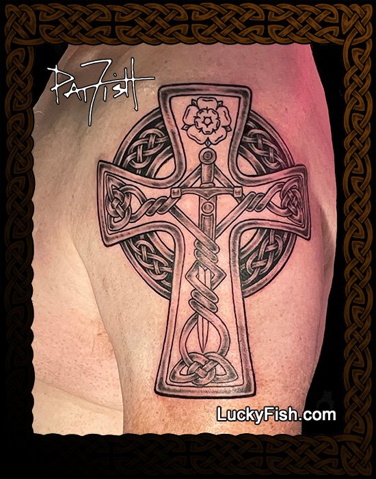 UPDATED 40 Celtic Cross Tattoos