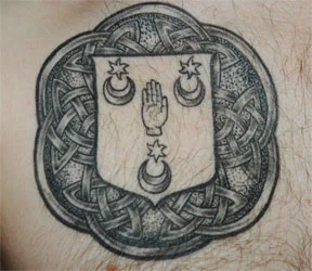 Celtic Family Crest Tattoo