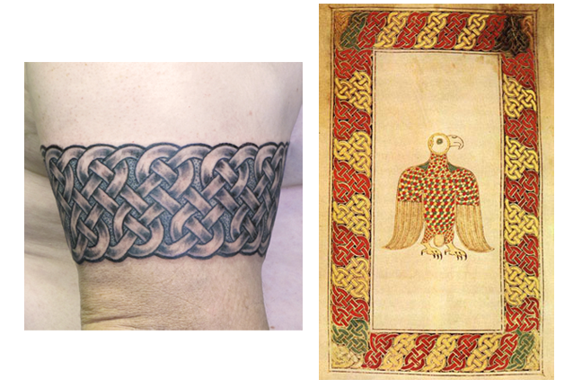 Illuminated Manuscript Tattoos — LuckyFish, Inc. and Tattoo Santa Barbara