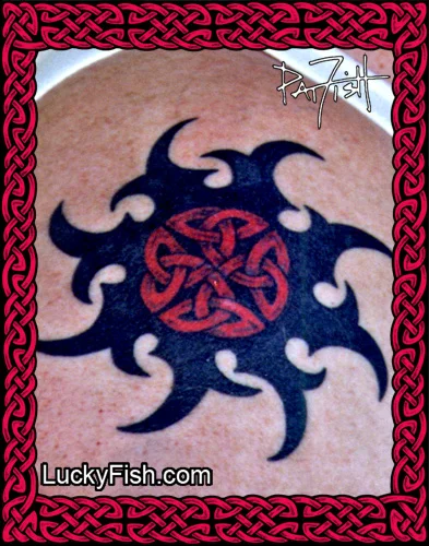  Pat Fish Celtic Tattoo from Mystic River