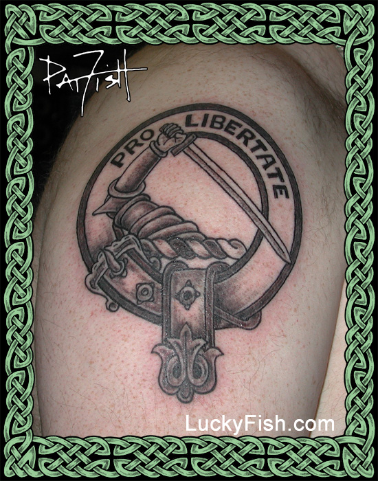 Celtic Heraldry Tattoos — Luckyfish, Inc. And Tattoo Santa Barbara