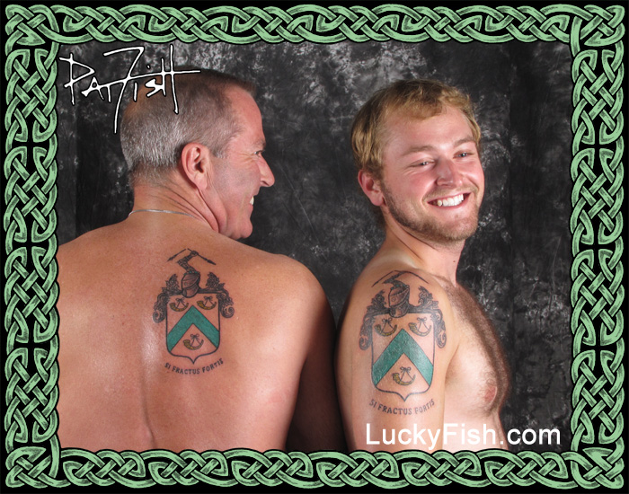 Celtic Heraldry Tattoos — LuckyFish, Inc. and Tattoo Santa Barbara