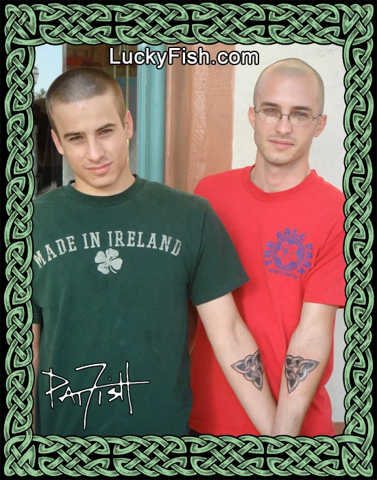 Celtic Brotherhood Knot Tattoos by Pat Fish