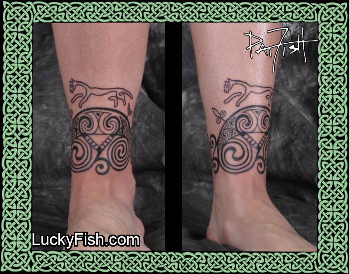 Uffington Cuff Tattoo — LuckyFish, Inc. and Tattoo Santa Barbara