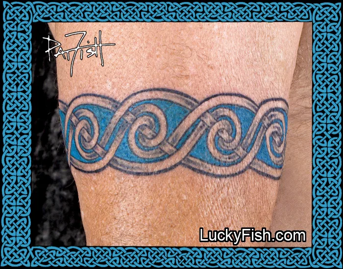 Celtic 'Saint Matthew's Band' Tattoo by Pat Fish
