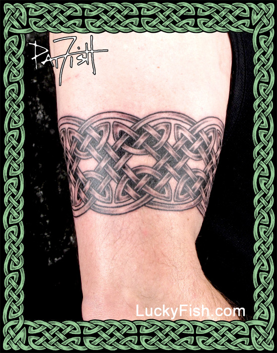 Celtic Arm Band Tattoo — LuckyFish, Inc. and Tattoo Santa Barbara