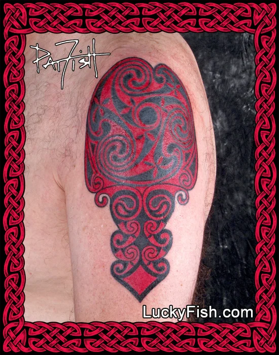 Stormchaser Spirals Tattoo by Pat Fish