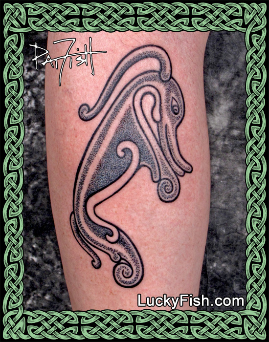 Pictish Father And Daughter Tattoos — Luckyfish Inc And Tattoo Santa
