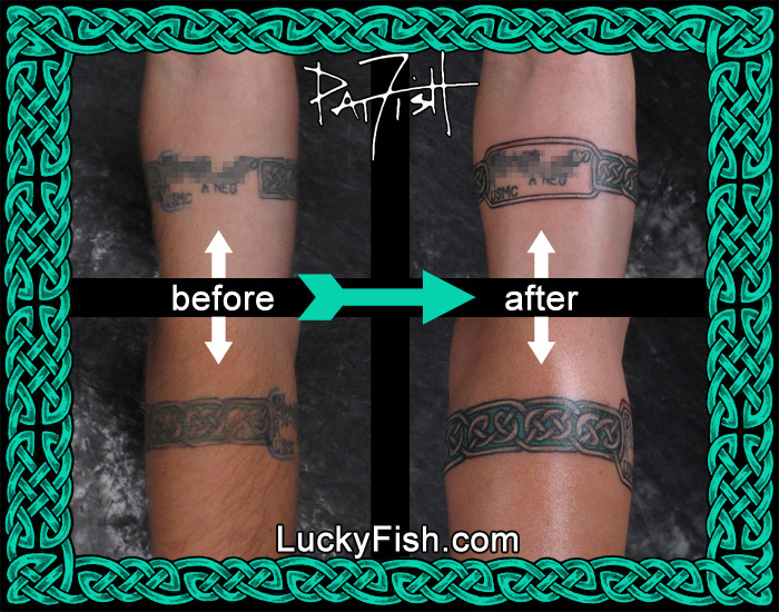 Existing Celtic Band Tattoo TuneUp by Pat Fish