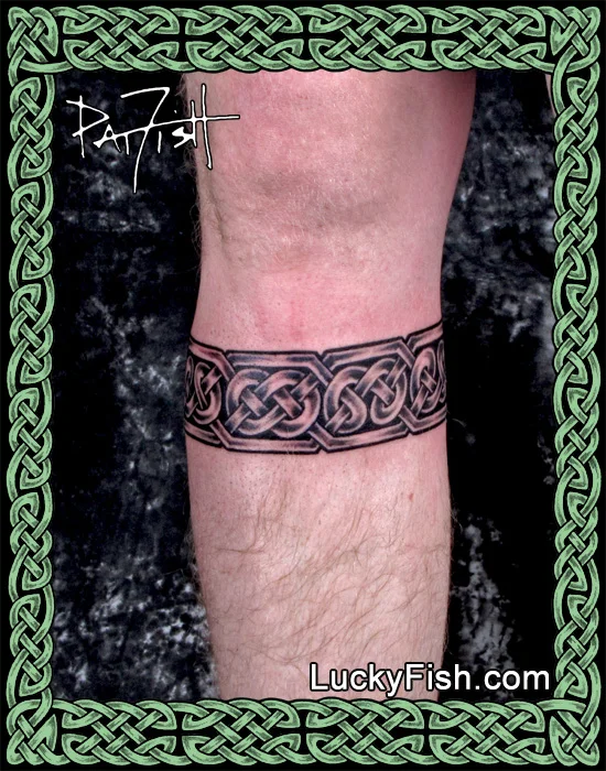 Celtic 'Guardian Band' Tattoo by Pat Fish