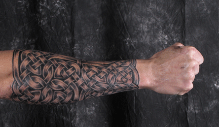 Celtic Sleeves Tattoo Armor And Full Knotwork Coverage Tattoos Luckyfish Inc And Tattoo Santa Barbara