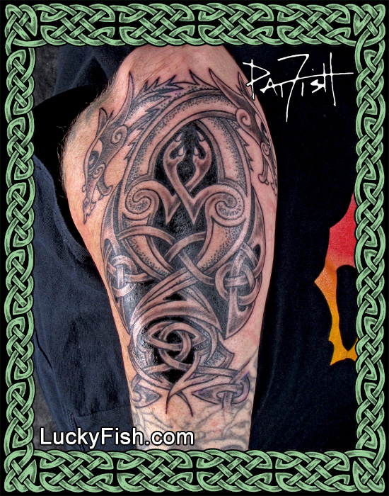 Lucky Dragon Tattoo