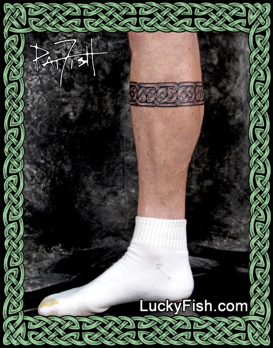 Celtic 'Guardian Band' Tattoo by Pat Fish