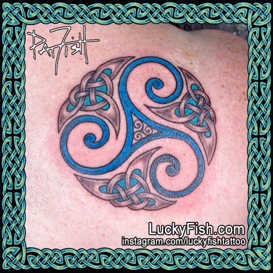 'Cycle of Change' Celtic Tattoo by Pat Fish