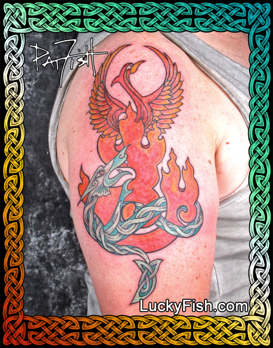 903 Dragon Phoenix Tattoo Images Stock Photos  Vectors  Shutterstock