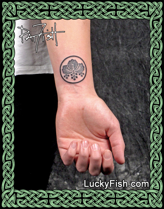 Japanese Mon Tattoo Luckyfish Inc And Tattoo Santa Barbara