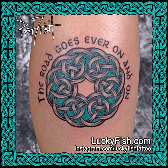 'Life Source' Celtic Tattoo by Pat FIsh