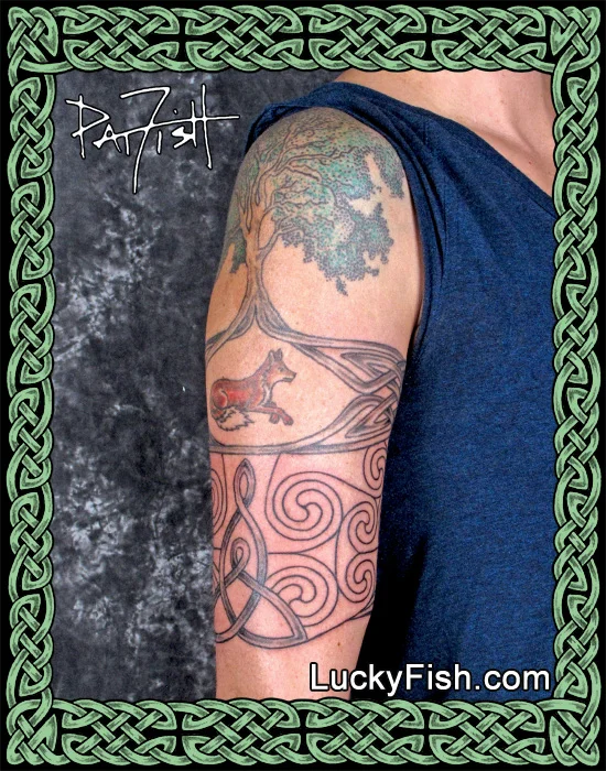 Midwife 'Band of Life' Tattoo by Pat Fish