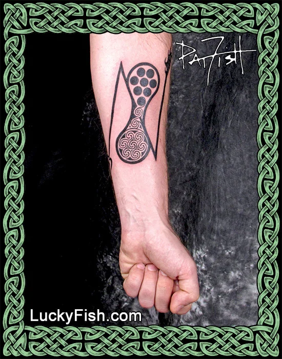 Pictish 'Power Glyph' Tattoo by Pat Fish