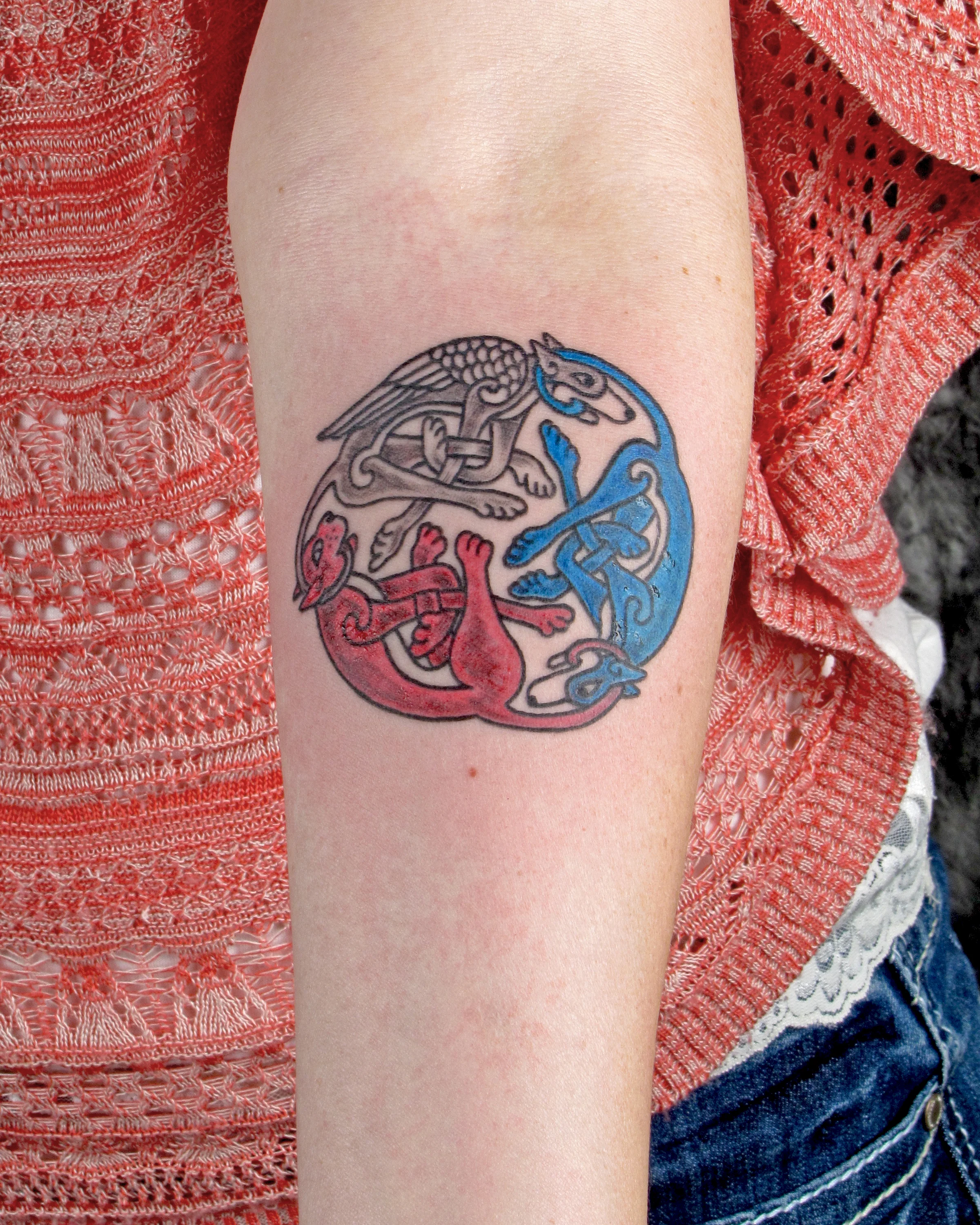 Book of Kells Celtic Tattoos — LuckyFish, Inc. and Tattoo Santa Barbara