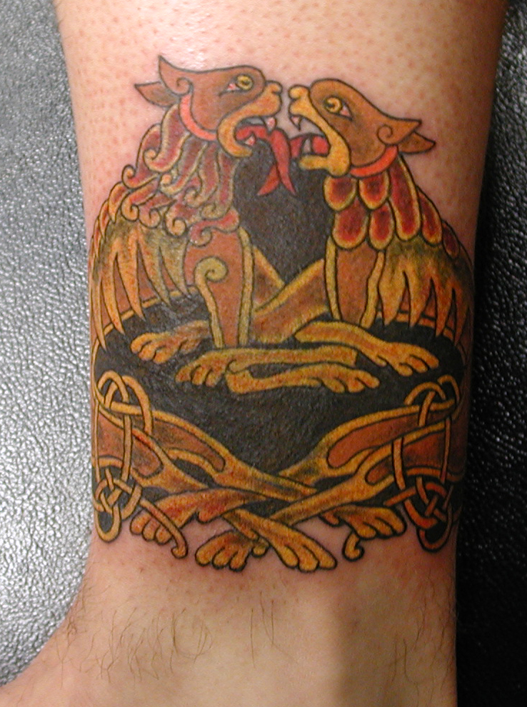 Book of Kells Celtic Tattoos  LuckyFish Inc and Tattoo Santa Barbara