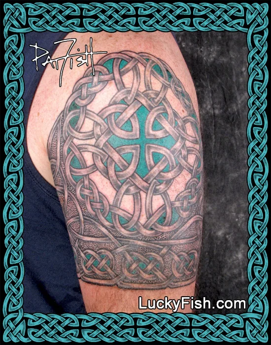 Celtic 'Generations Half Sleeve' Tattoo by Pat Fish