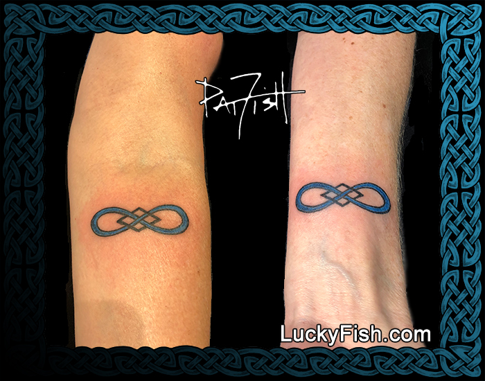 Traditional Love, Faith and Friendship Tattoo Design
