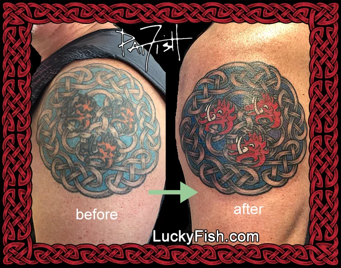 Tattoo Repair by Pat Fish