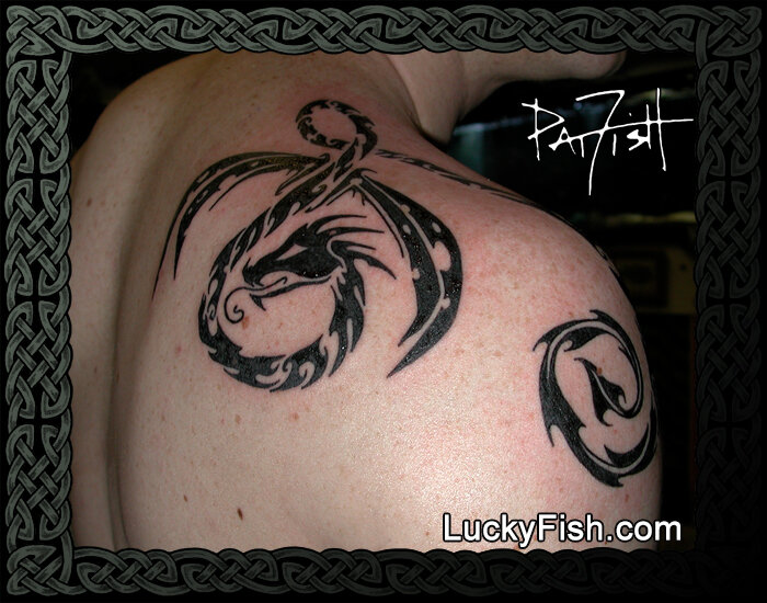 Geometric Dragon drawing dragon tattoodesign geometrictattoo  tattooidea tattoo tatuage tat tokyo タトゥー ink 龍  a photo on  Flickriver
