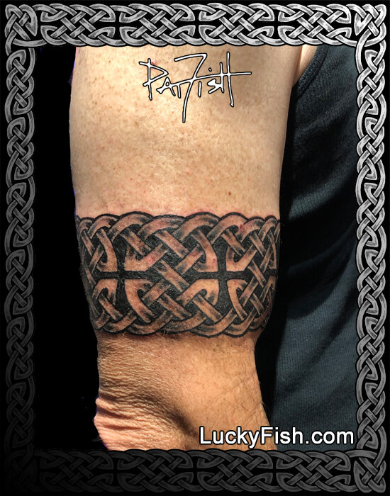 Arm Band Tattoo Men Boy Black Temporary Waterproof Wolf Tiger Lion King  Tribal | eBay