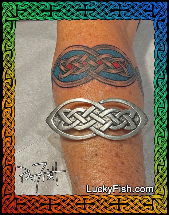 Remembrance Band Celtic Tattoo Design — LuckyFish, Inc. and Tattoo Santa  Barbara