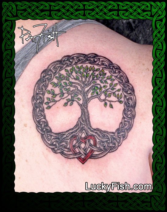 modern-celtic-tattoo-design-on-shoulder | More Great Tattoo … | Flickr