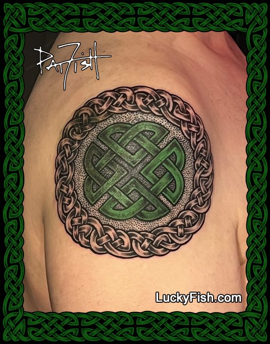 Equity Knot Tattoo Design — LuckyFish, Inc. and Tattoo Santa Barbara