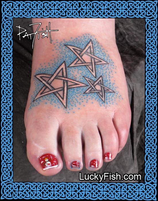 Stunning Stars Tattoo Design