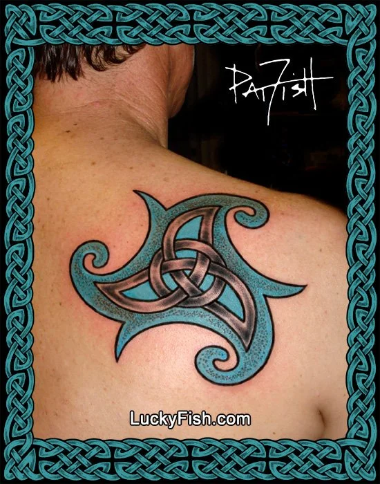Celtic Knot Ancient Vortex Tattoo Design