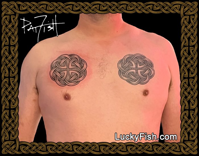 Father Knot Celtic Tattoo Design — LuckyFish, Inc. and Tattoo Santa Barbara