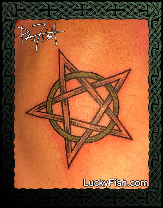 Pentagram tattoo design by HanabiDaisuki on DeviantArt
