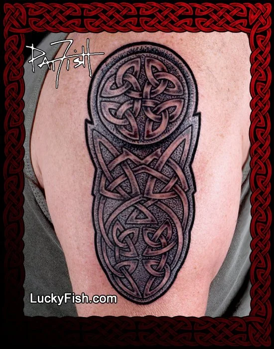 Duleek Sleeve Celtic Knotwork Tattoo Design